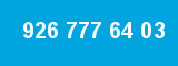 926 777 64 03